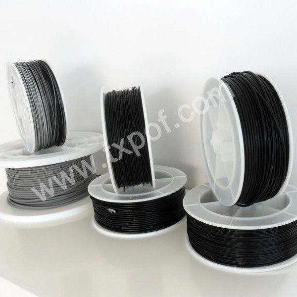 TXPOF VW-1 Flame-retardant 1.02.2mm simplex core fire resistant plastic optical fiber (4)