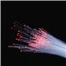 Emissão final de luzes de fibra óptica